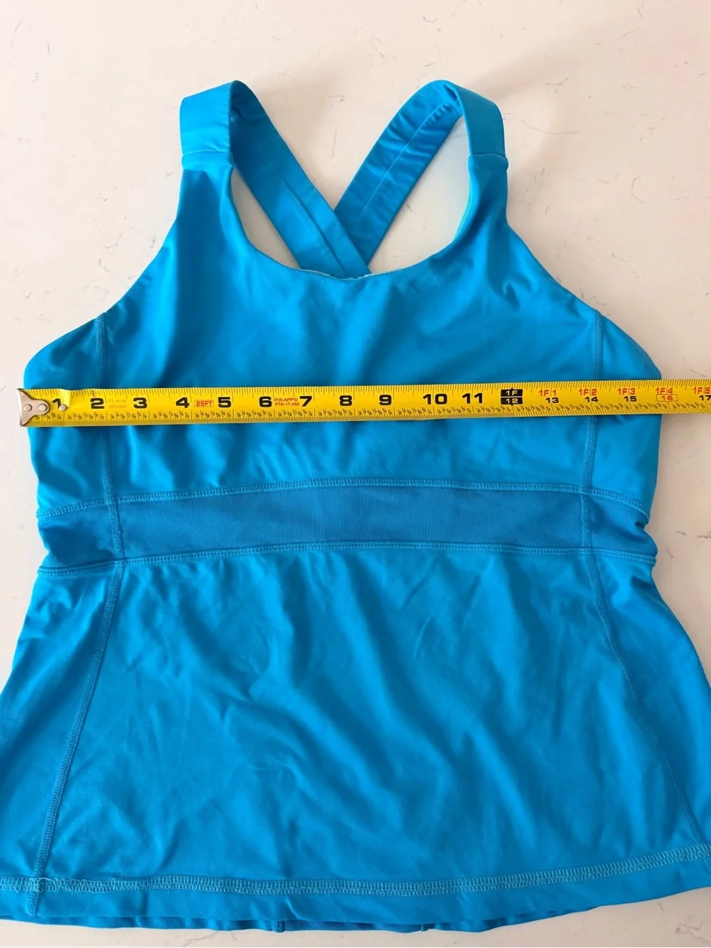 lululemon athletica Bright Blue Cross-Back Tank